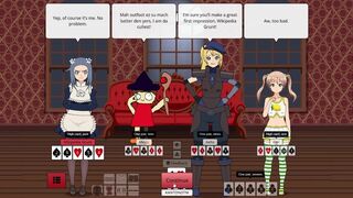 Strip Poker Night at the inventory April Fool costume