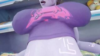 Brite Blows her load