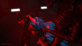 Samus used by two aliens [View 2]