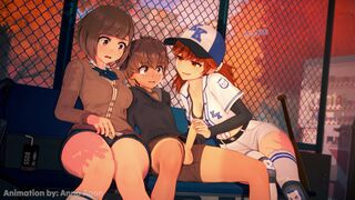 Let's have a threesome at the college campus VA [4k]