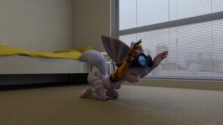 Rivet yoga time: extended doggy pose