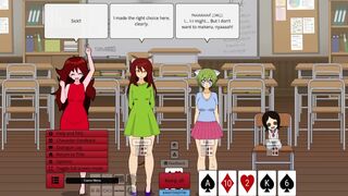 Strip Poker Night at the inventory transform girls