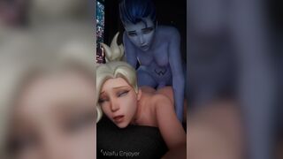 Mercy and Widowmaker