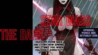 Star Whores the dark side strikes back