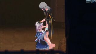 FutaStelle x March 7th (Commission) [HorizontalSlope]