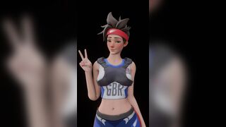 Tracer twerking Dance 1