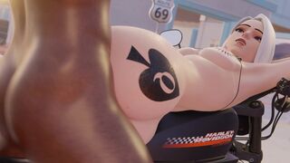 Biker Ashe Fucked [QoS Edit] (Cawniel)