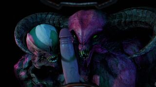 [DaSharky3D] Hellknight X Baron of hell