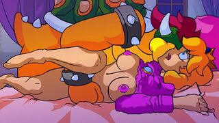 Peach fucked by bowser