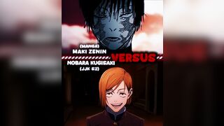 MAKI VS NOBARA || WIS/HMV