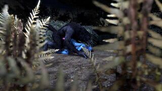 Liara T'soni raped by a werewolf