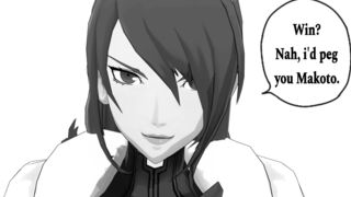 "Makoto gets pegged by Mitsuru" [Kaiokenkiller21] (MagicalMysticVA Voice)