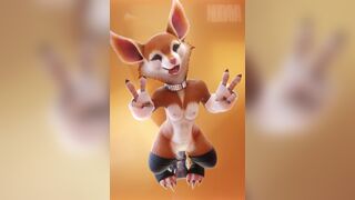 Hoodwink (dota) With a Horse dildo