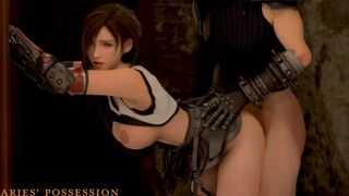 Tifa @ Work - Quickie behind the counter