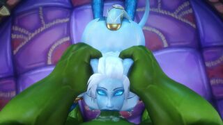 Draenei Getting a Mouthful (noname55)