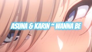 Asuna & Karin (Blue Archive) | Wanna Be [HMV]