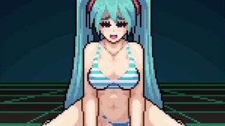 "Digital star" Pixel Miku Porn Animation~! [JamesCabello] (MagicalMysticVA Voice)