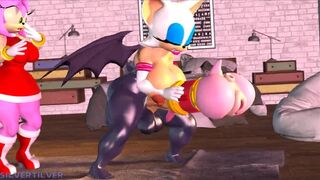 Rouge Using An Amy Toy