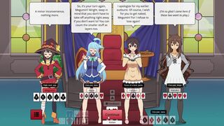Strip Poker Night at the inventory Konosuba gangs is here but Megumin is MVP
