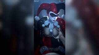 Harley Quinn getting creampied