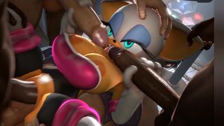 Rouge Really Does Loves To  Get Filled With Cocks~