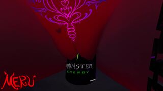 Succubus takes monster can in pussy