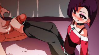 [Bbaltong] Hakase Footjob [ Interpolated - Upscaled]