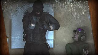 Ela motivates her recruit via bet to a difficult victory. [Trahao]