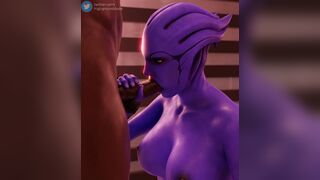 Highgrounddude - Aria T'Loak Blowjob