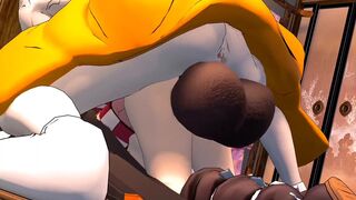 Nezuko & Susamaru (Demon Slayer) [Eshu-chan] nezuko and Susamaru scenes only