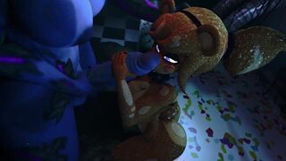 "Bunny Love" FNAF NSFW Animation [TripleLipKimmle] (MagicalMysticVA Voice)