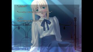 FATE Stay Night [Réalta Nua] - Arturia & Rin H-scene (English/Decensored)