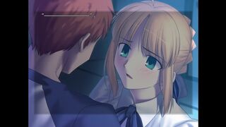 FATE Stay Night [Réalta Nua] - Arturia H-scene 3 (English/Decensored)
