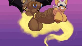 Rouge vored by Genie's Dick [foxynoms]