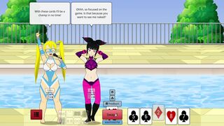 Strip Poker Night at the inventory Street Fighter Juri epilogue