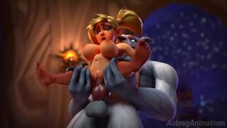 "Gnome Warlock Latia" [AubregAnimations] (Sound Version) "MagicalMysticVA Voice"