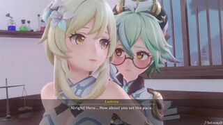 A Night in Mondstadt - Happy Accident Parts 1-2 [pinksama] [dubbed]