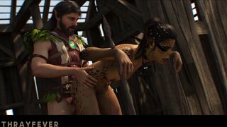 Lae'zel Being Broken By a Tav [Deathrayfever]