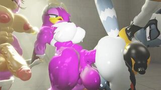 [Megaswitchsfm] Amy, Wave and Tangle 3-A