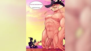 Striker at the Beach