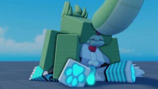 Kobold and Protogen Doggy Style