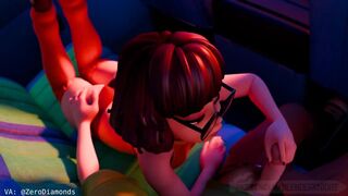 Velma Blowjob - Blender Knight