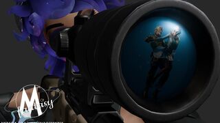 Artemis Peeping on the Hunt