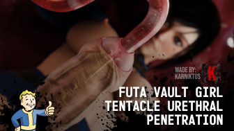 Futa Vault Girl Tentacle Urethral Penetration