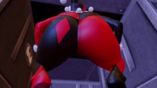 [Kishi3D] Harley Quinn big booty
