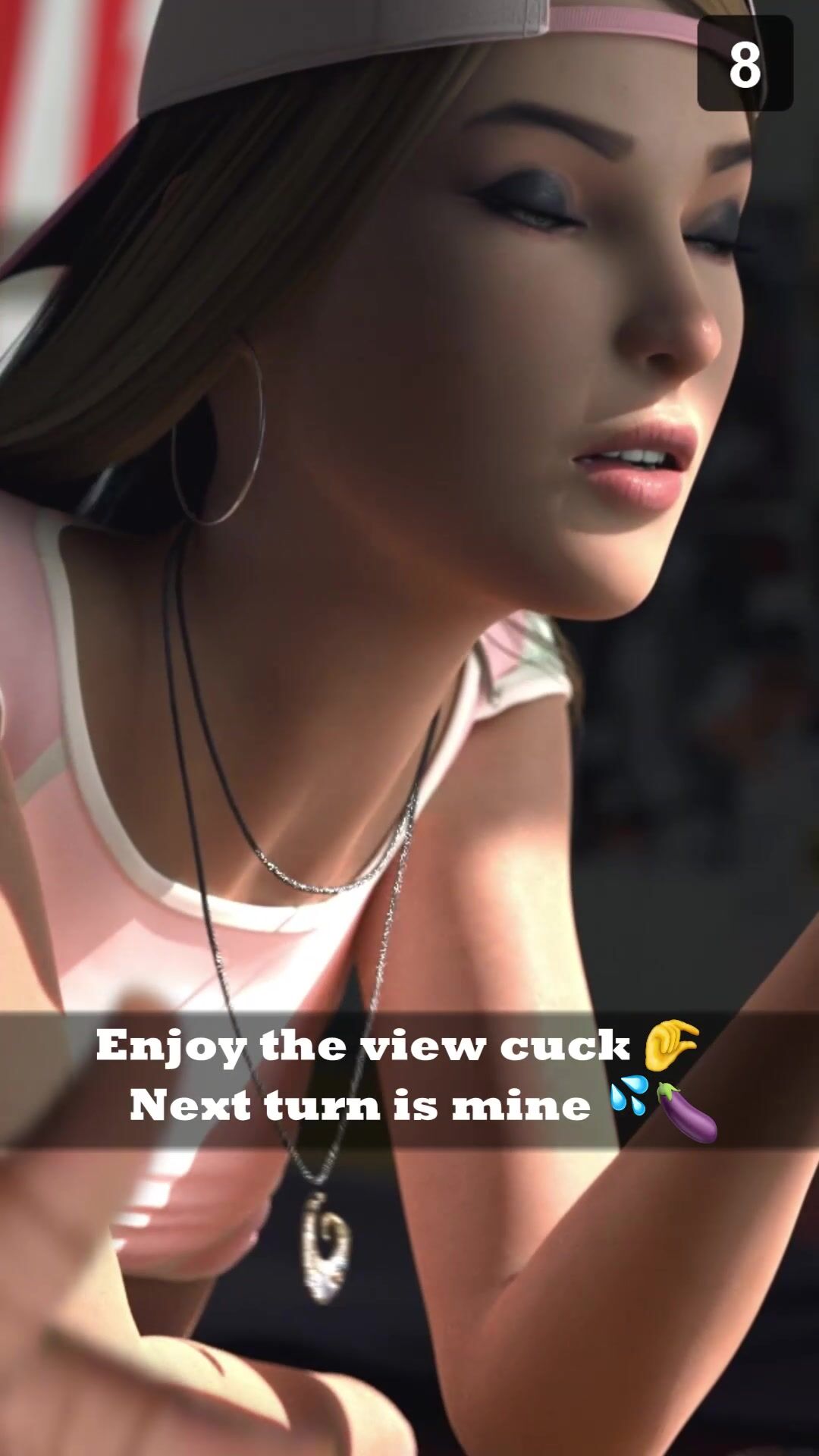 Enjoy The View Cuck!