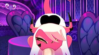 Succubus Verosika gives you a blowjob