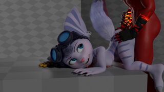 Rivet getting her butt pounded