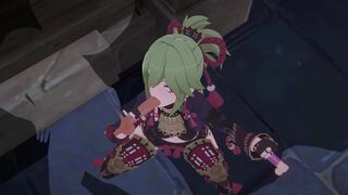 [MMF3P Invis][Genshin] Shinobu Service - Kuki Scene 2 4K [Koibito]