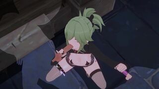 [MMF3P Invis Alt Clothes][Genshin] Shinobu Service - Kuki Scene 2 4K [Koibito]